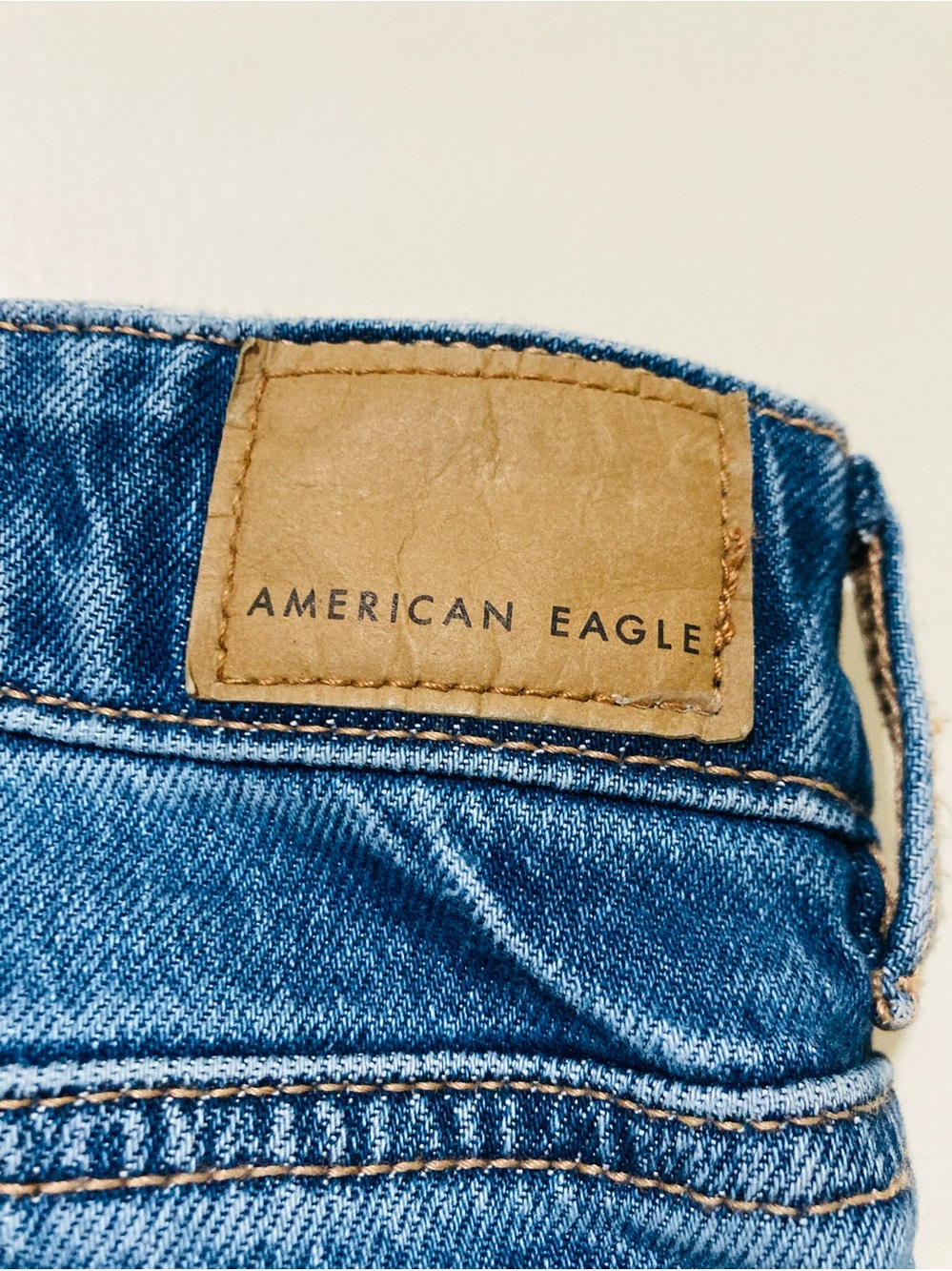American Eagle Outfitters Blue Denim Mini Skirt - Picture 5 of 9